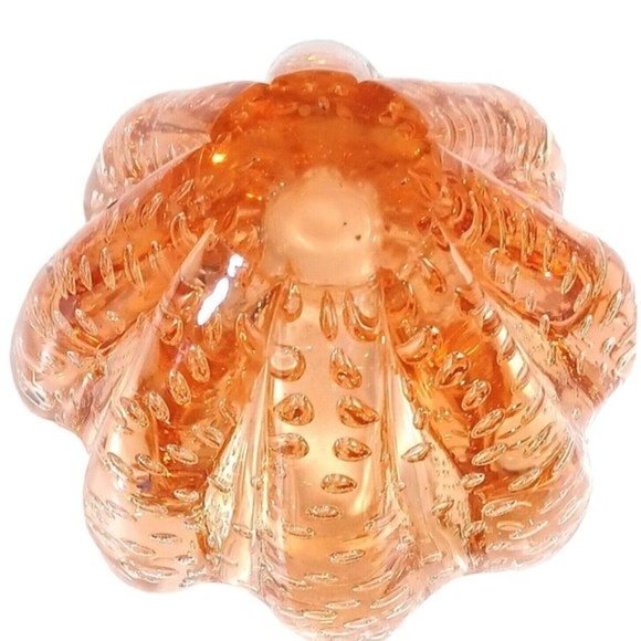 Murano Glass A Seguso Bowl Vtg 1950 Jellyfish Bullicante Vetri D'Arte Bubble Art - Picture 4 of 12